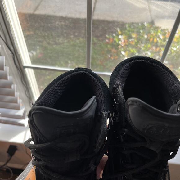 511 ATAC 6 Zip up UP Boot Womens Size 4 Black Tactical Leather Security Combat - Picture 13 of 13